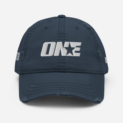 1STAR Clutch Distressed Dad Hat